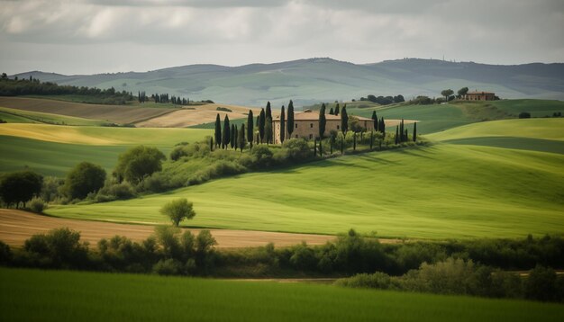 Peacefull green landscape