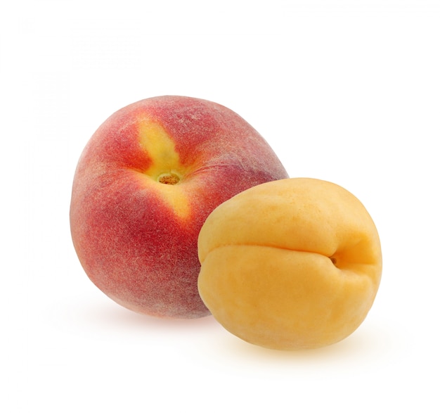 Peach and aprico