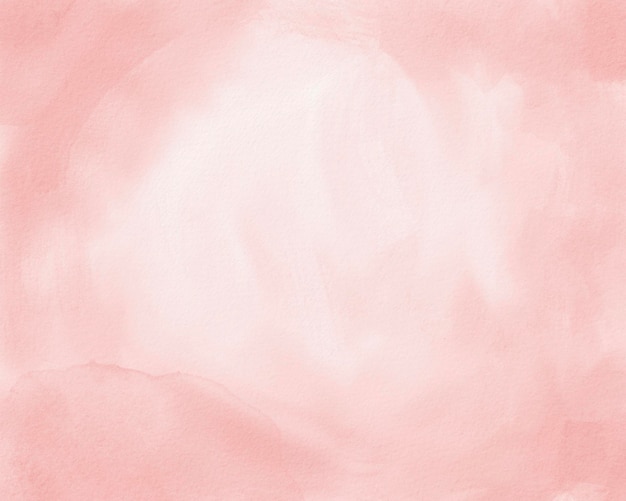 Peach cream abstract watercolor background