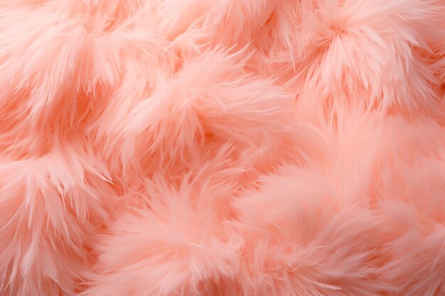 Photo peach fluff background color of the year