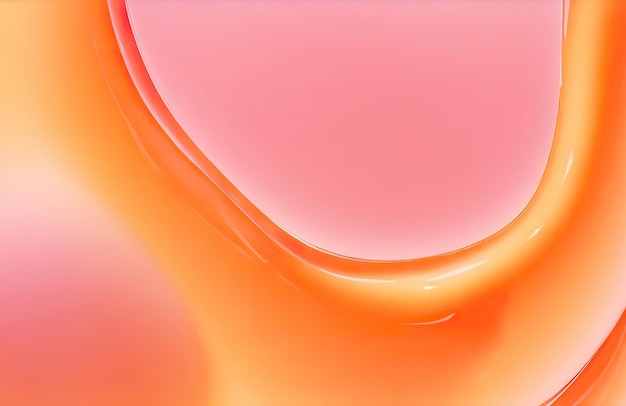 Peach Fuzz aquarel achtergrond abstracte vloeistof