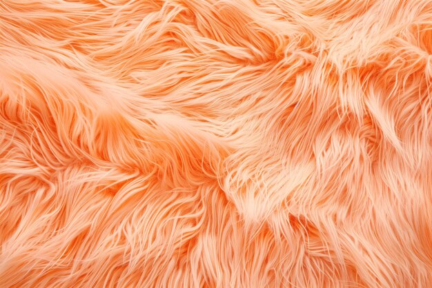 Peach fuzz faux fur texture with pronounced fibers