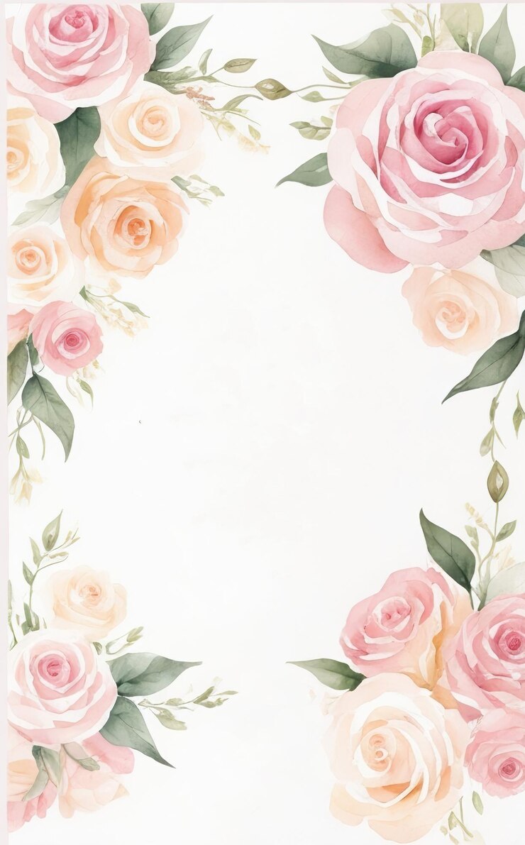 peach fuzz wedding invitation