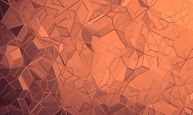 Peach geometric figures in the form of tesserae as backgrounds or wallpaper