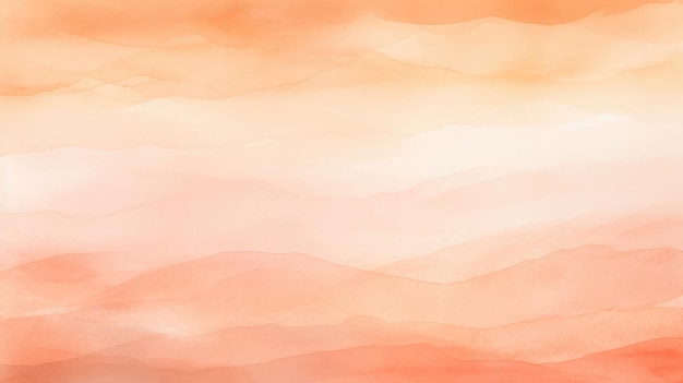 Peach ombre watercolour background texture