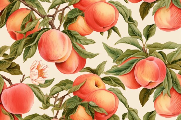 Peach repeated pattern ar 32 v 52 Job ID f530678c2460408c8d411af8ad29683b