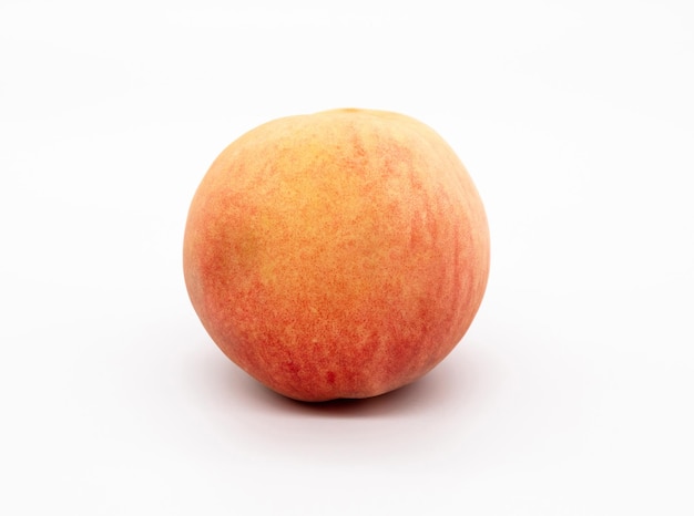 Photo peach on a white background