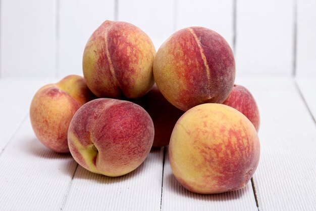 Peaches (Prunus persica)