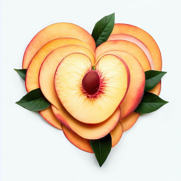 Peachy Artistry in hartvormige generatieve AI