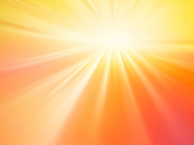 Peachy Radiance Abstract Ray Light Background in Peach Gradient