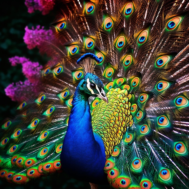 Фото peacock фотография высокой четкости творческие фоновые обои