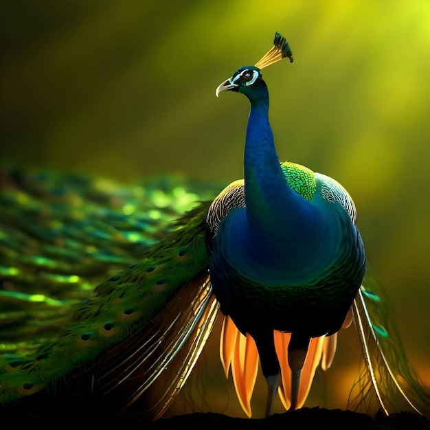 Peacock high quality picture