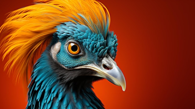 A peacock photo of 3d wallpaper