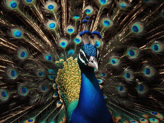 Photo peacock