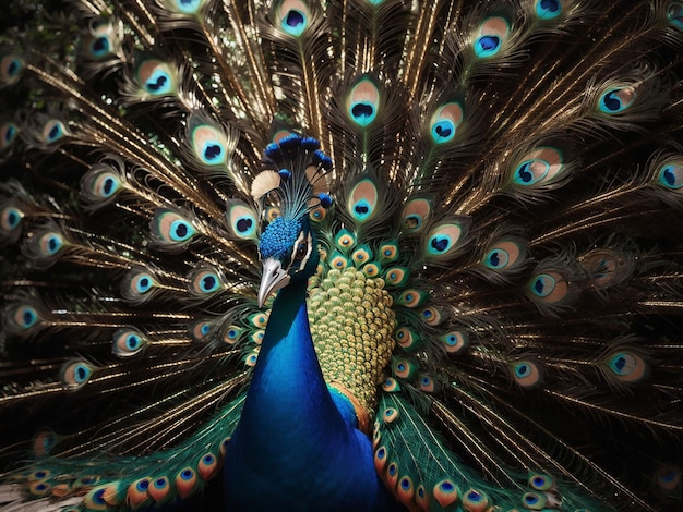 Photo peacock