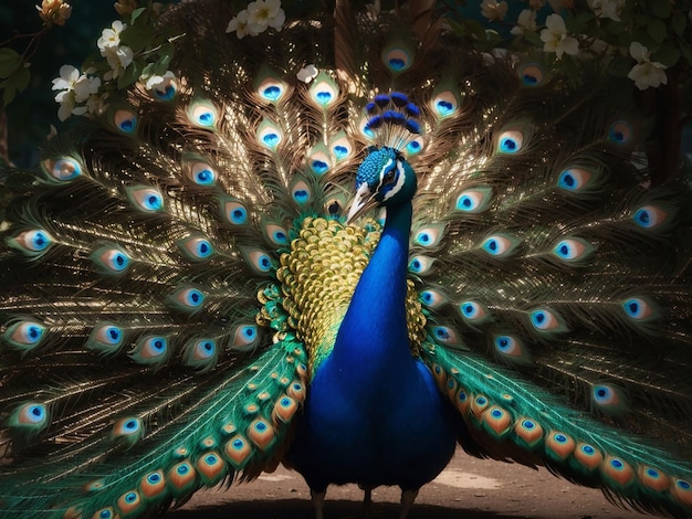 Photo peacock