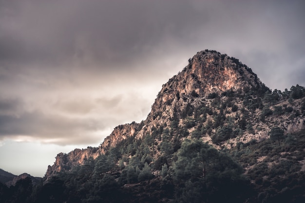 Foto picco a kyrenia mountain range