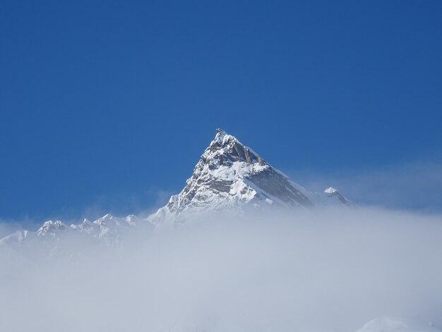 Photo peak with clouds in tirol