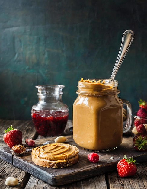 Peanut butter and jelly Sandwich preparation