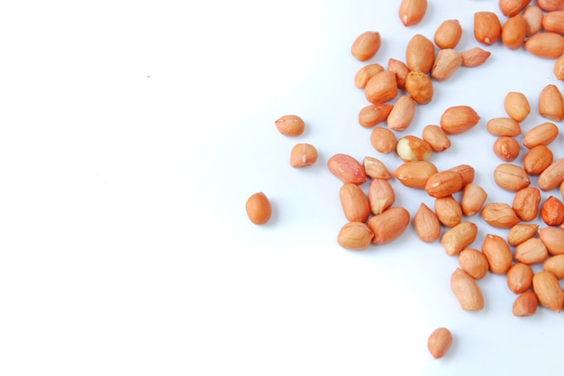 Peanut isolated on white background