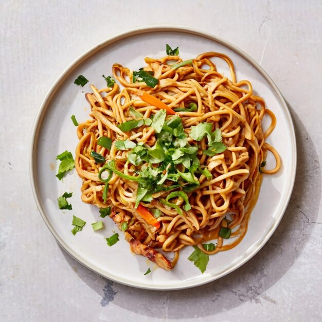 Peanut Satay Noodles