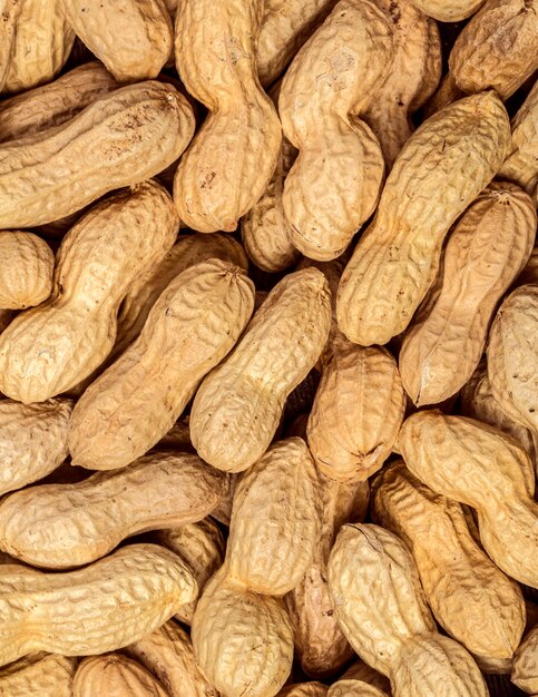 Peanuts in shell texture