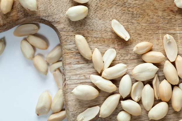 peanuts on the table