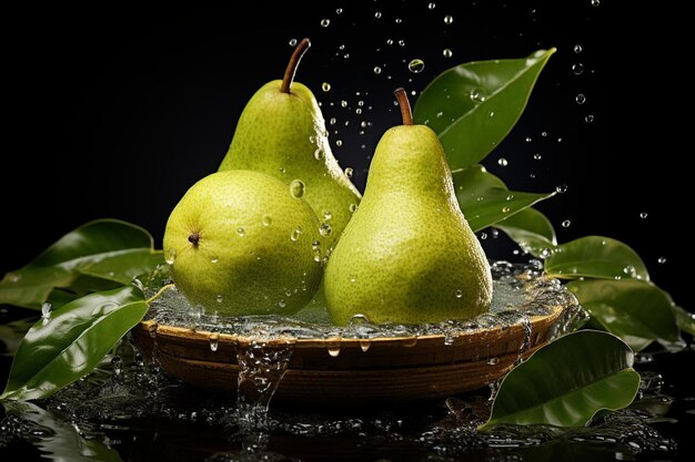 Photo pear delight natures sweetest pleasure pear image photography