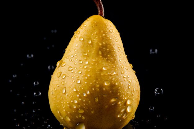 pear fruits fresh seamless background