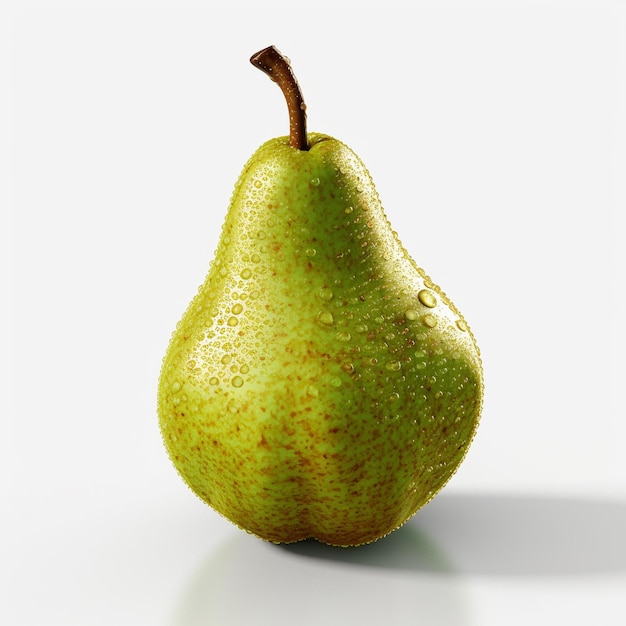 pear isolated on white background