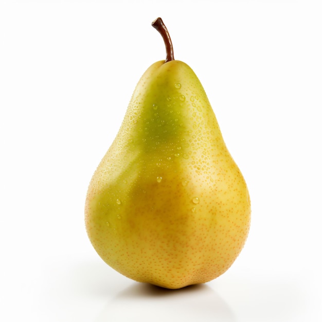 A pear isolated on white background