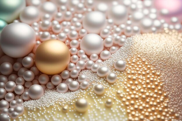 Pearl glitter background