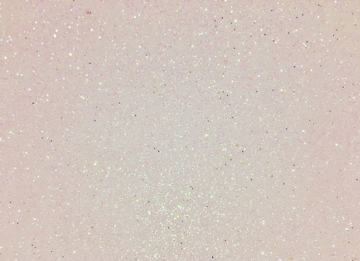 Photo pearl white glitter seamless pattern