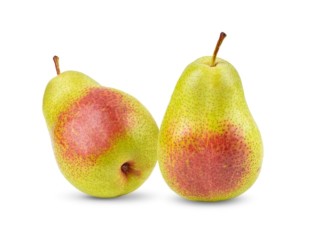 Pears isolated on white background