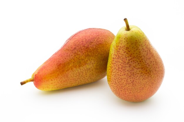 Pears isolated.