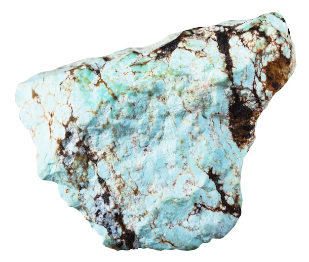 Pebble of Turquoise gemstone from Kazakhstan