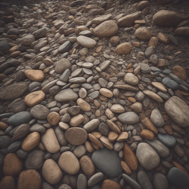 Photo pebbles background