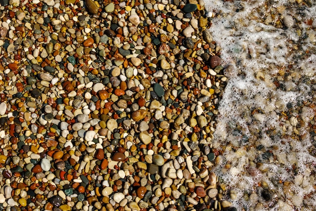 Pebbles on the beach