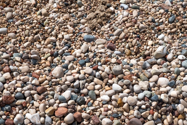 Pebbles on the beach