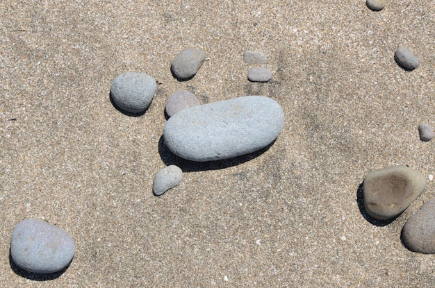 Pebbles on the beach