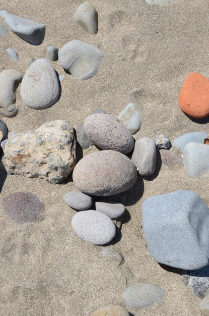 Pebbles on the beach