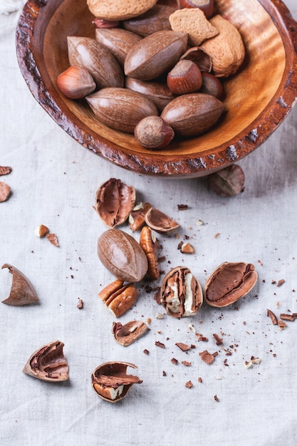 Photo pecan nuts