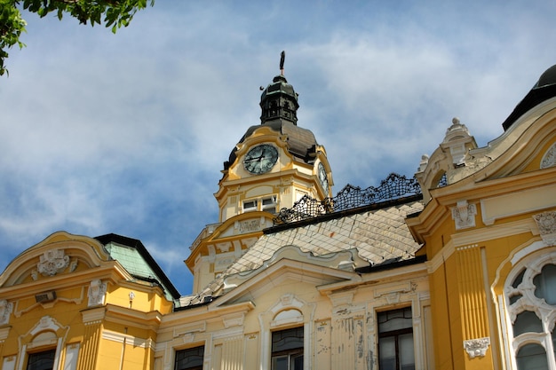 Pecs city hall building Hungary