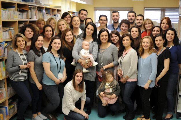 Photo pedagogical panorama teacher photo