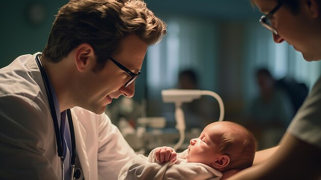 Pediatrician_doctor_holding_and_tenderly_looking_at_newb_37680cff