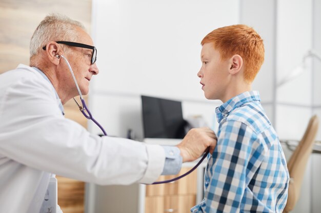 Pediatrician Examining Child