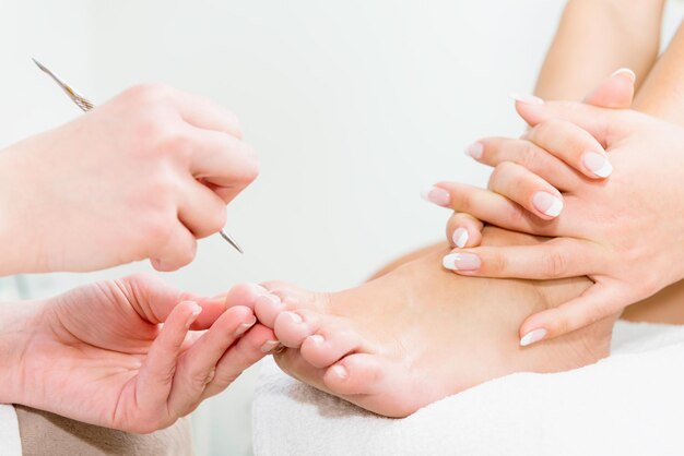 Photo pedicure