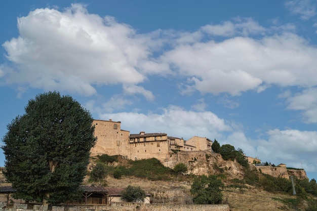 Pedraza in Segovia, Castilla y Len, Spanje. Pedraza, middeleeuwse ommuurde stad