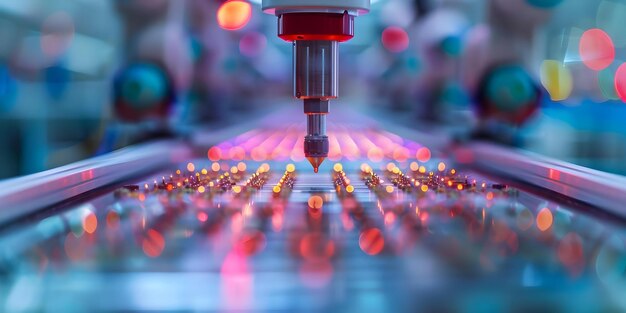 peek behind the scenes of programming controlling robot arms in an electronics factory concept robotics programming electronics factory automation behind the scenes