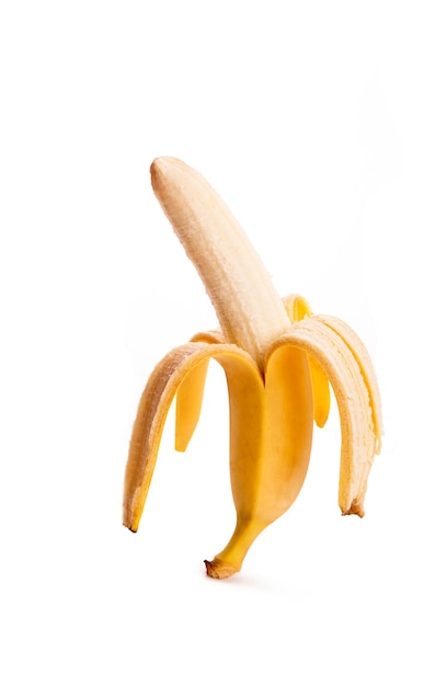 Peeled banana